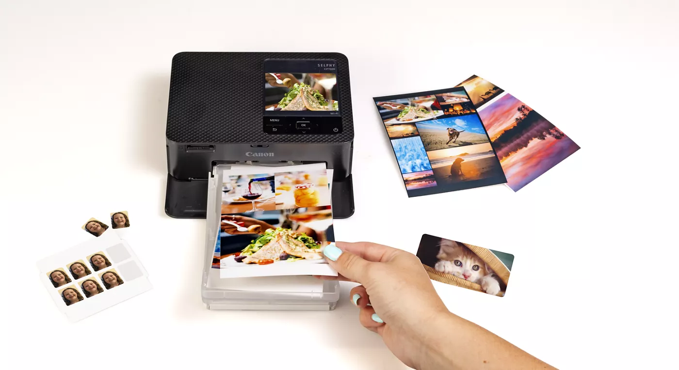 Мобилен принтер Canon Selphy CP1500 5541C007AA | Цена от 128.99